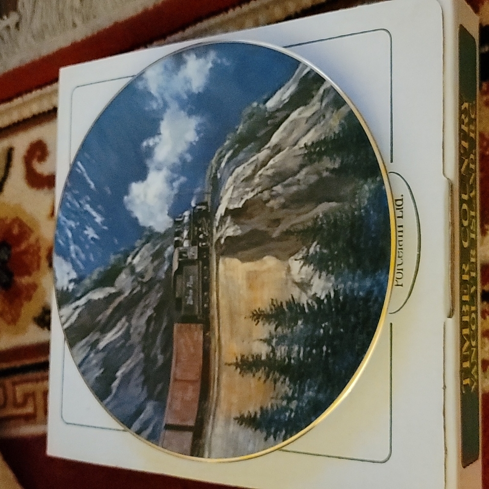White Pass Gateway to the Yukon Railway Train Plate